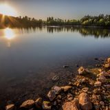 coucher de soleil et pique nique lac perrin rocquebrune 16 juillet 2016 - 2